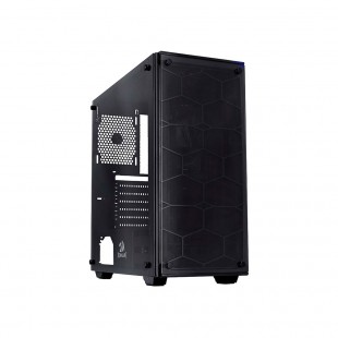 GABINETE REDRAGON GC-606BK WHEELJACK BLACK 0FAN