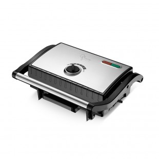 GRILL/SANDUICHEIRA GHIS GRAND CHEFF PRETO/INOX 110V / GHS-GR02