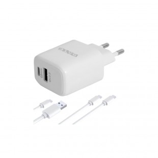 FONTE SATELITTE A-R404 USB/TYPE-C- USB-C 20W BRANCO