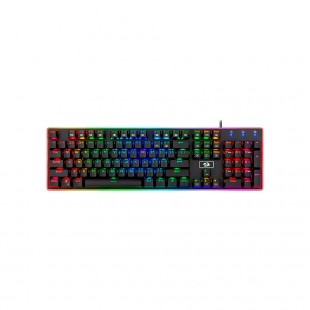 TECLADO USB GAMER REDRAGON K595RGB RATRI SW BLACK USA