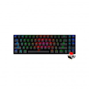 TECLADO USB GAMER REDRAGON K599-KRS RGB DEIMOS SW-RED INGLÊS
