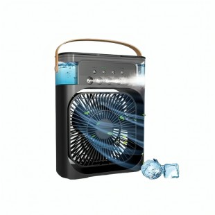 MINI CLIMATIZADOR PORTATIL COOLING FAN PRETO
