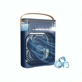 MINI CLIMATIZADOR PORTATIL COOLING FAN AZUL