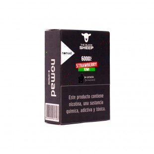 VAPE CARGA THE BLACK SHEEP 6000PUFF SRAWBERRY KIWI