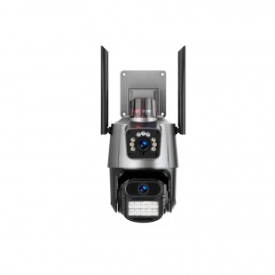 CÂMERA IP SMART WIFI CAMERA P11-QQ6 TURBO 8MP C/ALARME/LED 360° APP ICSEE