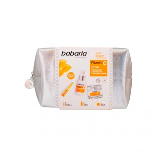 BABARIA RITUAL KIT VITAMIN C CREME 50ML+SERUM 30ML+2ML NECESER