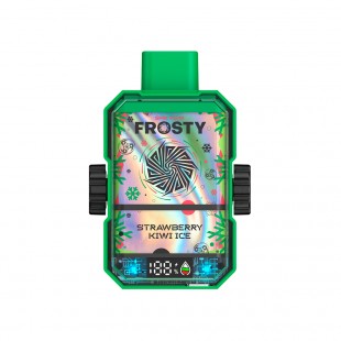 CIGARRO DESC FROSTY SPINNER 12000 PUFFS STRAWBERRY KIWI ICE 5%