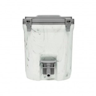 GARRAFA TÉRMICA STANLEY ADVENTURE WATER JUG BRANCO GRAFITADO 7.5LT