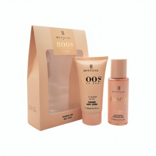 MYSTICAL HOGO BOOS THE SCENT FEM KIT SPLASH 88ML + BODY 80ML