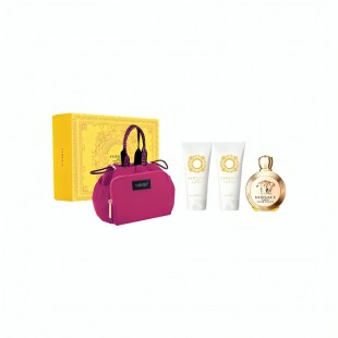 VERSACE EROS KIT FEM 100ML EDT+BOODY+SHOWER+NECESSER