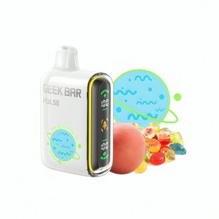 CIGARRO DESC POD GEEKBAR PULSE 15000 PUFF WHITE GUMMY ICE 5% 16ML