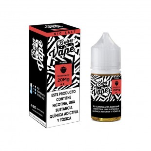 JUICE VAPE E.LIQUID BORN TO VAPE N.SALT STRAWBERRY 20MG 30ML