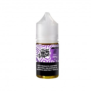 JUICE VAPE E.LIQUID BORN TO VAPE N.SALT GRAPE 20MG 30ML