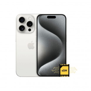 APPLE IPHONE 15 PRO MAX 1TB A-3106 WHITE TITANIUM LL CHIP