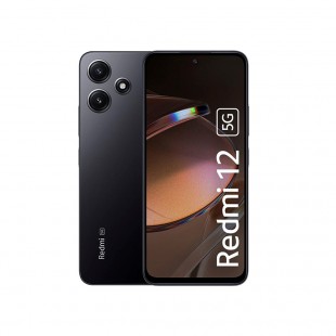CELULAR XIAOMI REDMI 12 5G 8GB+256GB GLOBAL MIDNIGHT BLACK
