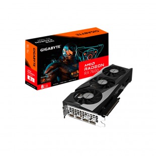PLACA DE VÍDEO AMD RADEON RX7600 GIGABYTE OC GV-R76GAMING OC-8GD
