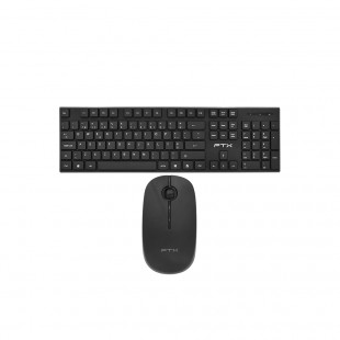 TECLADO+MOUSE WIR FTXGK600 PORTUGUES/PRETO