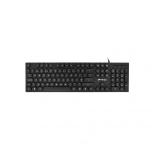 TECLADO USB FTXK22 PORTUGUES/PRETO
