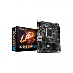 PLACA MÃE 1700 12¦ GIGABYTE H610M K DDR4 S/R/V/HDMI/DVI/DDR4/ATX