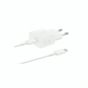 FONTE SAMSUNG EP-T2510NWEGWW 1USB-C 25W BRANCO