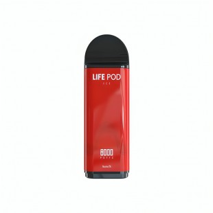 VAPE CARGA LIFE POD CARTRIDE 8000 PUFF STRAWBERRY ICE