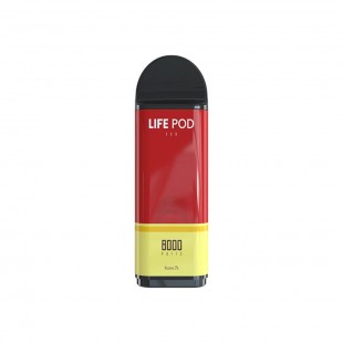 AC VAPE CARGA LIFE POD CARTRIDE 8000 PUFF STRAWBERRY BANANA