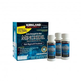 TRATAMENTO CAPILAR REGENERADOR KIRKLAND MINOXIDIL 6X60ML