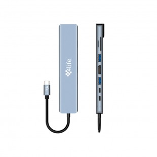 HUB 4LIFE FL8A 8EM1 USB-C MULTIPORT SUPER