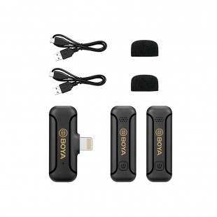 MICROFONE WIRELESS BOYA BY-WM3T2-D2 IPHONE
