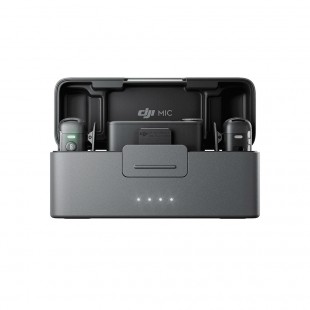 MICROFONE WIRELES DJI 2(2 TX+1 RX+CARREGADOR