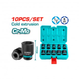 KIT CHAVE DE CANHAO TOTAL THISTD12101 10PCS 10-24MM