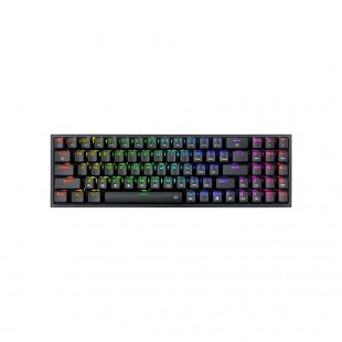 TECLADO USB GAMER REDRAGON K628 RGB POLLUX PRO RED INGLES