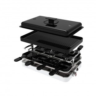 GRILL TINAMROS 3 CAPAS CON TAMPA HD-RG208R-L 1500W 110V