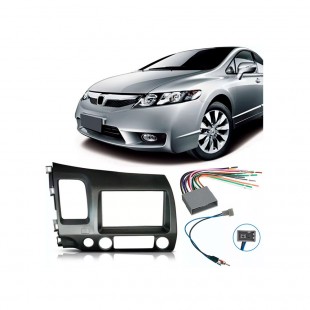 MOLDURA P/ PAINEL HONDA CIVIC 9