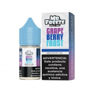 JUICE VAPE E.LIQUID MR FREEZE GRAPE BERRY FROST 50MG 30ML