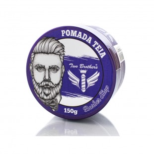 POMADA MODELADORA BARBER SHOP TWO BROTHERS TEIA 150G