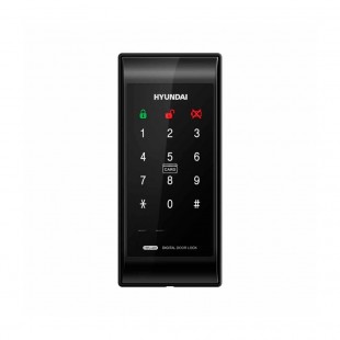 FECHADURA ELETRONICA HYUNDAI HYU-420 DIGITAL PRETO