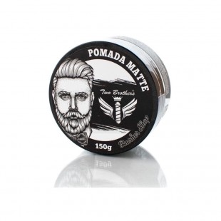 POMADA MODELADORA BARBER SHOP TWO BROTHERS CERA MATTE 150G