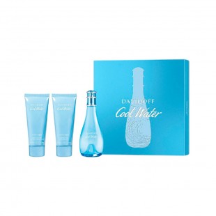 DAVIDOFF COOL WATER KIT FEM 100ML EDT+SHOWER GEL 75ML+LOTION 75ML