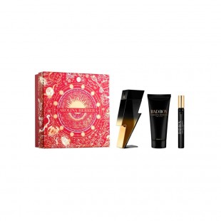 CAROLINA HERRERA BAD BOY EXTREME KIT MEN 100ML+10ML EDP+SHOWER 100ML