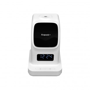 ESTAÇÃO DE CARREGAMENTO WIRELESS ECOPOWER 5EM1 EP-C836 15W BRANCO