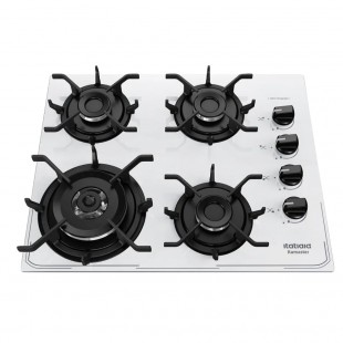FOGAO ELECTROBRAS ITATIAIA COOKTOP ELECTRA 4Q BRANCO BIVOLT