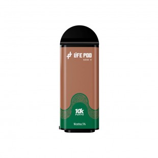 AC VAPE CARGA LIFE POD ECO II CARTRIDGE 10000 PUFF CAPPUCCINO