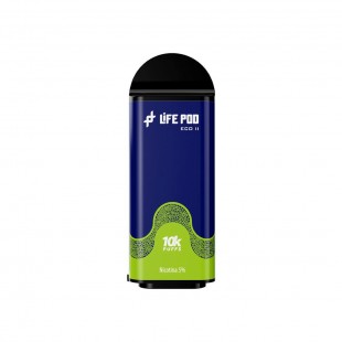 AC VAPE CARGA LIFE POD ECO II CARTRIDGE 10000 PUFF BLUEBERRY MINT