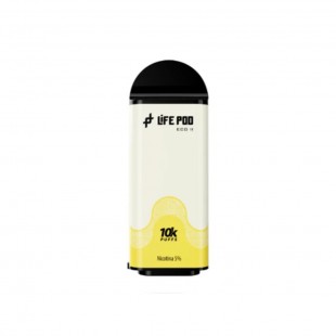 AC VAPE CARGA LIFE POD ECO II CARTRIDGE 10000 PUFF BANANA CUSTARD