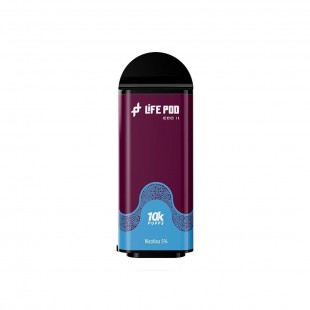 AC VAPE CARGA LIFE POD ECO II CARTRIDGE 10000 PUFF BLACKBERRY ICE