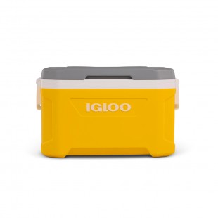 CAIXA TERMICA IGLOO BOX LATITUDE 49LT AMARELO 57X37X38