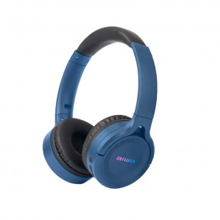 FONE AIWA AWK17U BT ARCO AZUL PRETO 