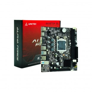 PLACA MÃE S1155 ARKTEK AK-B75M DDR3/S/R/V/HDMI/USB/VGA