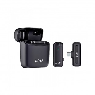 MICROFONE WIR LUO LU-B15 2MIC TYPE-C 630156